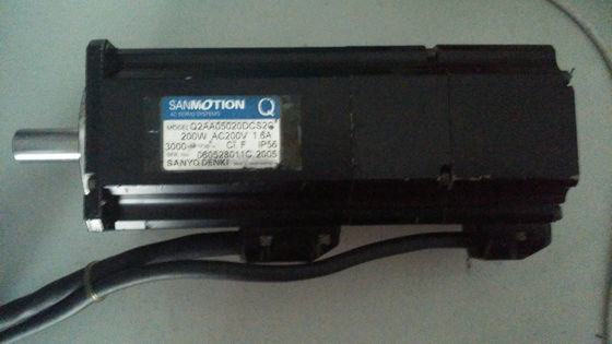 خرید Yamaha AC Servo Motor Q2AA0520DCS2C سانگوی 200W AC200V 1.6A تولید آنلاین