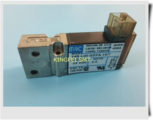 شیر برقی 34B-L00-GDFA-1KT MAC 24VDC HP14-000163 SM411 SM471 SM481 شیر