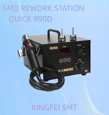 خرید ایستگاه بازکاری SMD 990D 990A ایستگاه هوای گرم سریع تولید آنلاین
