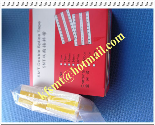 خرید 12mm دوبل ESD SMD SMT Splice نوار چسب رنگ زرد 500pcs / جعبه تولید آنلاین
