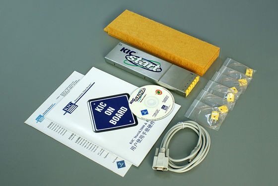 خرید نمایه حرارتی KIC START , SMT Thermal Profilling Reflow Profile 9 6 کانال تستر تولید آنلاین