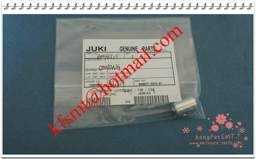 FX3 Coupling 40046515 قطعات فلزی سفید SMT برای JUKI Zevatech تیرانداز تراشه با سرعت بالا
