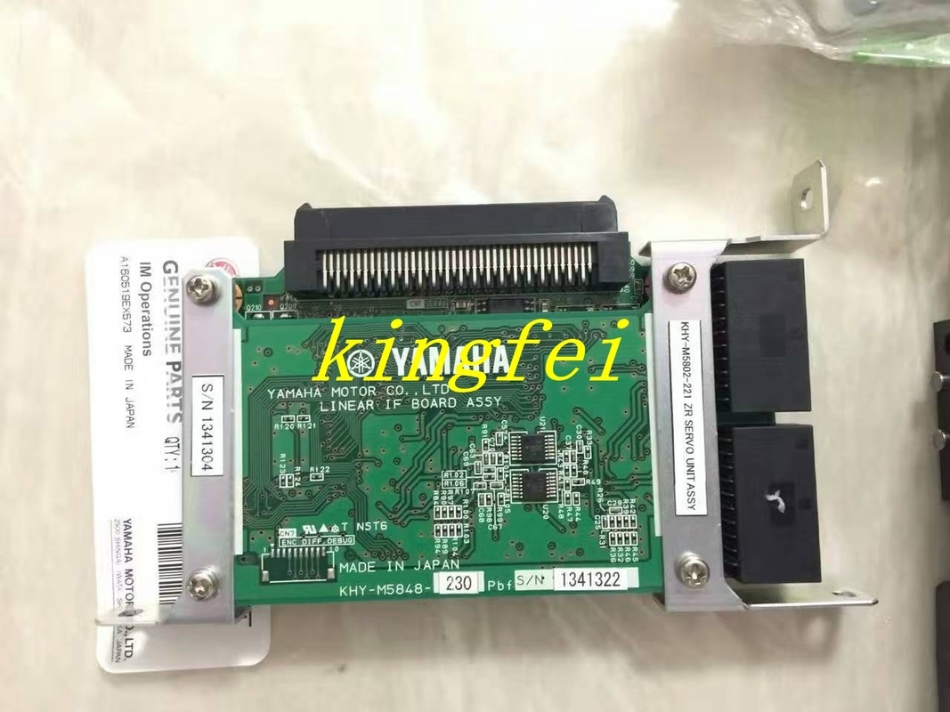 YAMAHA KHY-M5802-221 ZR Servo Unit Assy KHY-M5848-230 خطی IF Board Assy لوازم جانبی ماشین YAMAHA