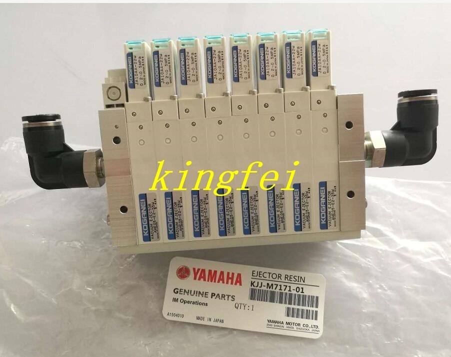 YAMAHA KJJ-M7171-01 KJJ-M7171-00 YS100 گروه شیر سولنویدی JA10AA-21W لوازم جانبی ماشین YAMAHA